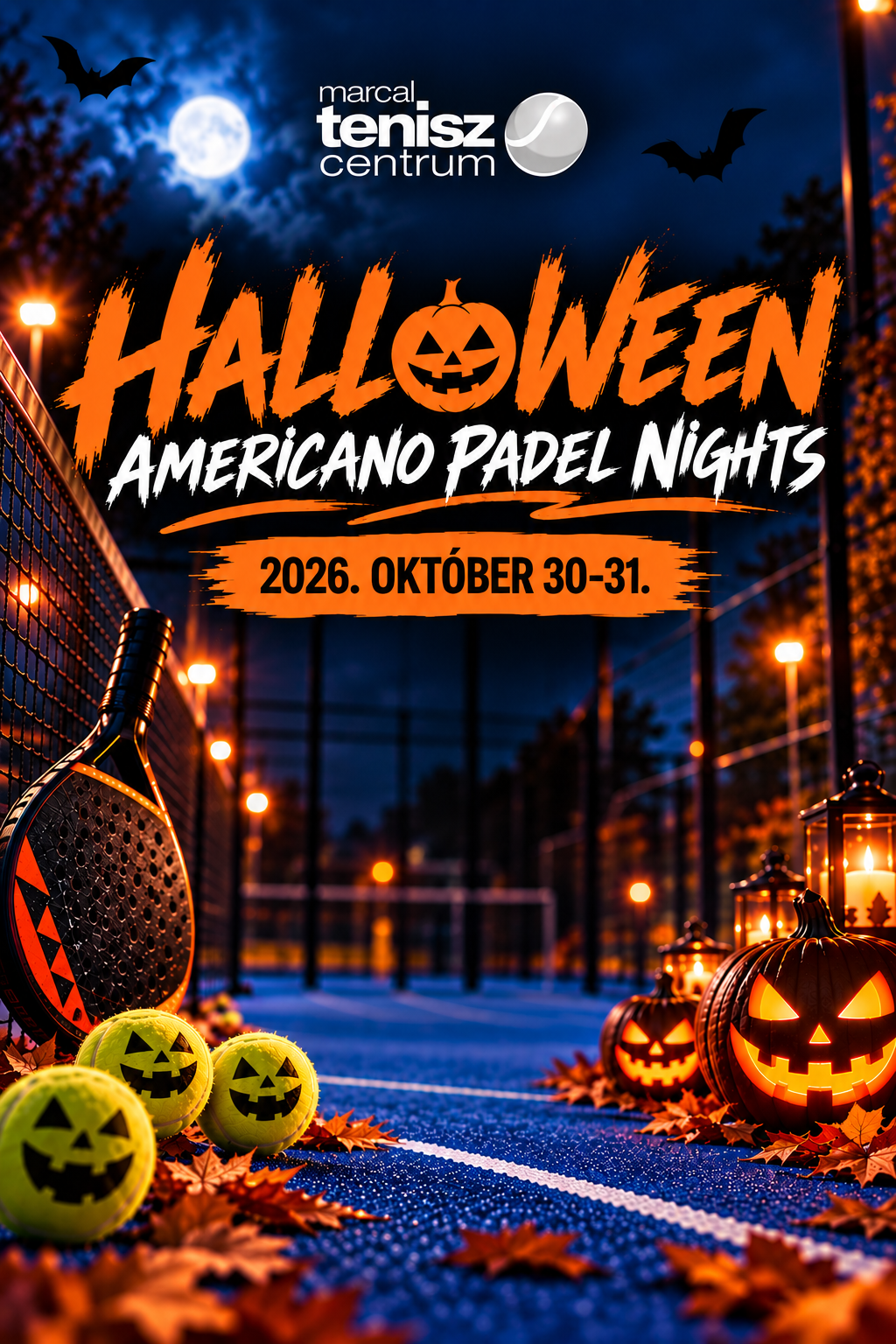 Halloween Americano Padel Éjszakák